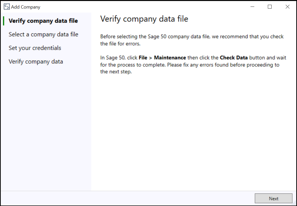 Verify company data file.png